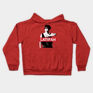 Queen Latifah Red Power Kids Hoodie